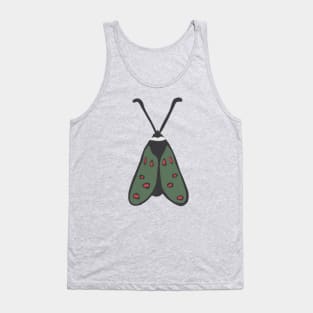 5 spot moth Tank Top